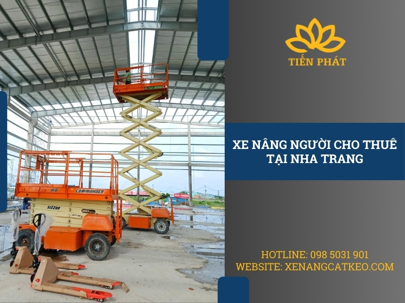 xe nang nguoi cat keo cho thue tai nha trang