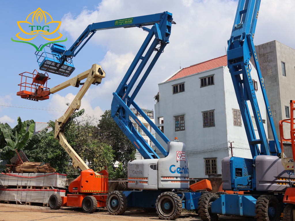 Các loại xe nâng người cho thuê tại Tiến Phát
