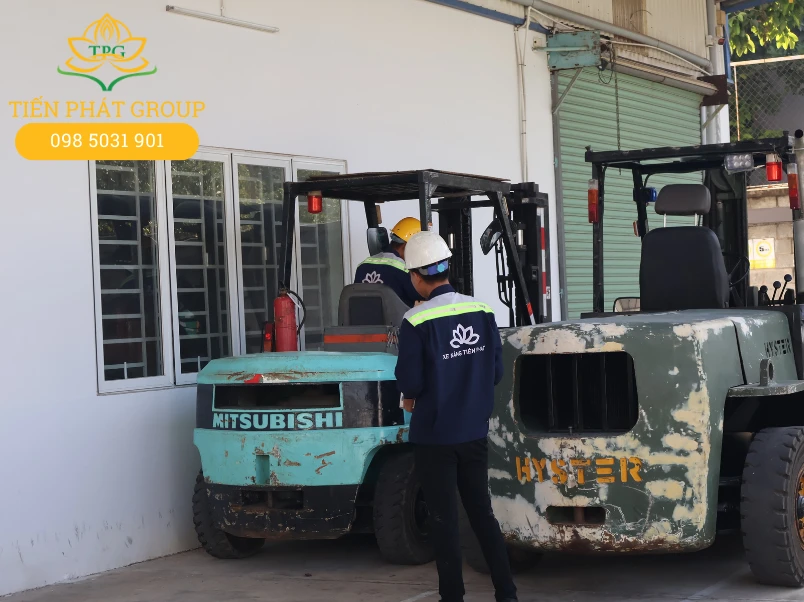 Uu diem khi thue xe nang hang Binh Duong tai Tien Phat la co 250 he thong xe nang phuc vu 247 cung doi ngu chuyen mon cao