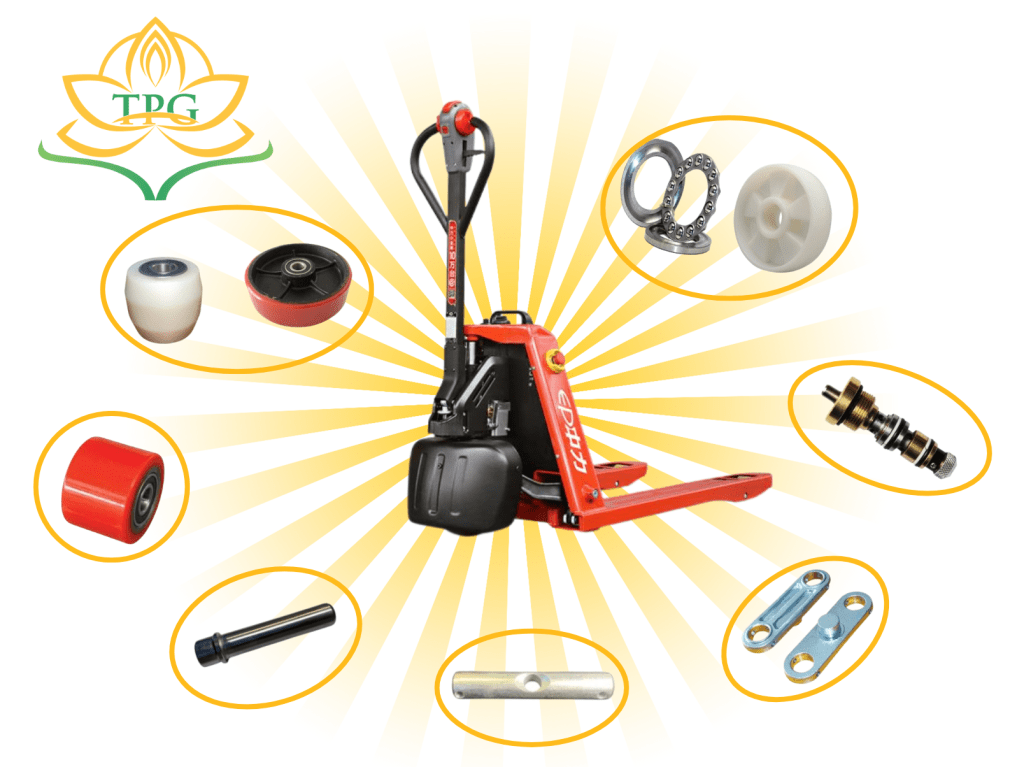 Dụng cụ cần thiết trước khi tháo bánh xe nâng tay