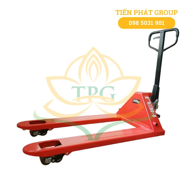 Xe nang tay 2 tan Heli HPT20 noi tieng voi ket cau thep chiu luc cao