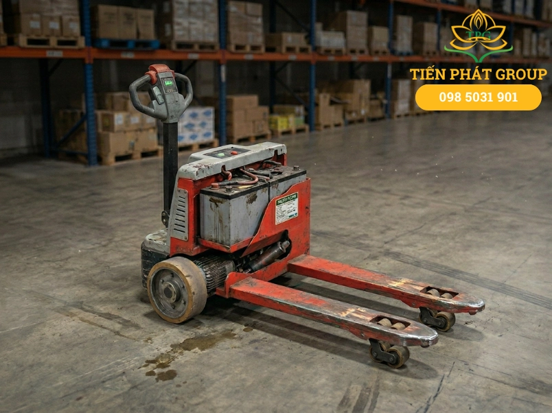 Cau tao va nguyen ly hoat dong cua xe nang tay dien