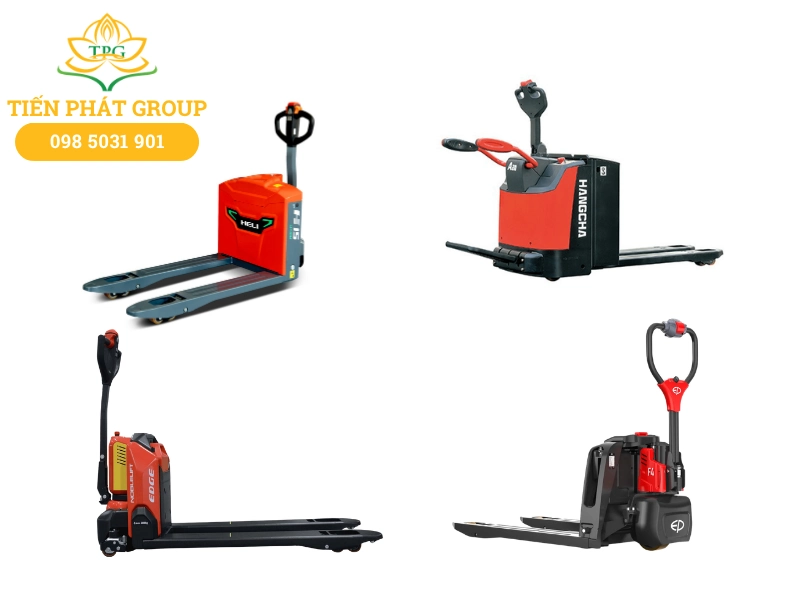 Top 4 thuong hieu xe nang tay dien