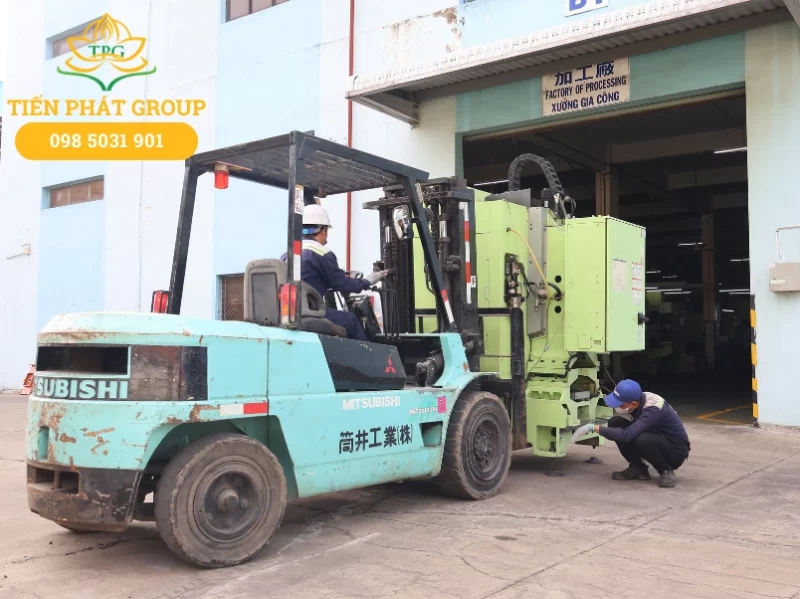 Cho thue xe nang hang tai KCN Thoi Hoa uy tin, gia re