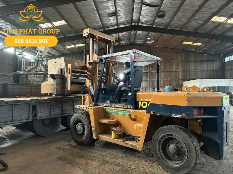 Du an cho thue xe nang di doi kho xuong tai KCN Tan Dong Hiep B